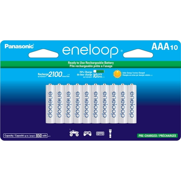 Pilas recargables Eneloop Panasonic BK-4MCCA10FA AAA