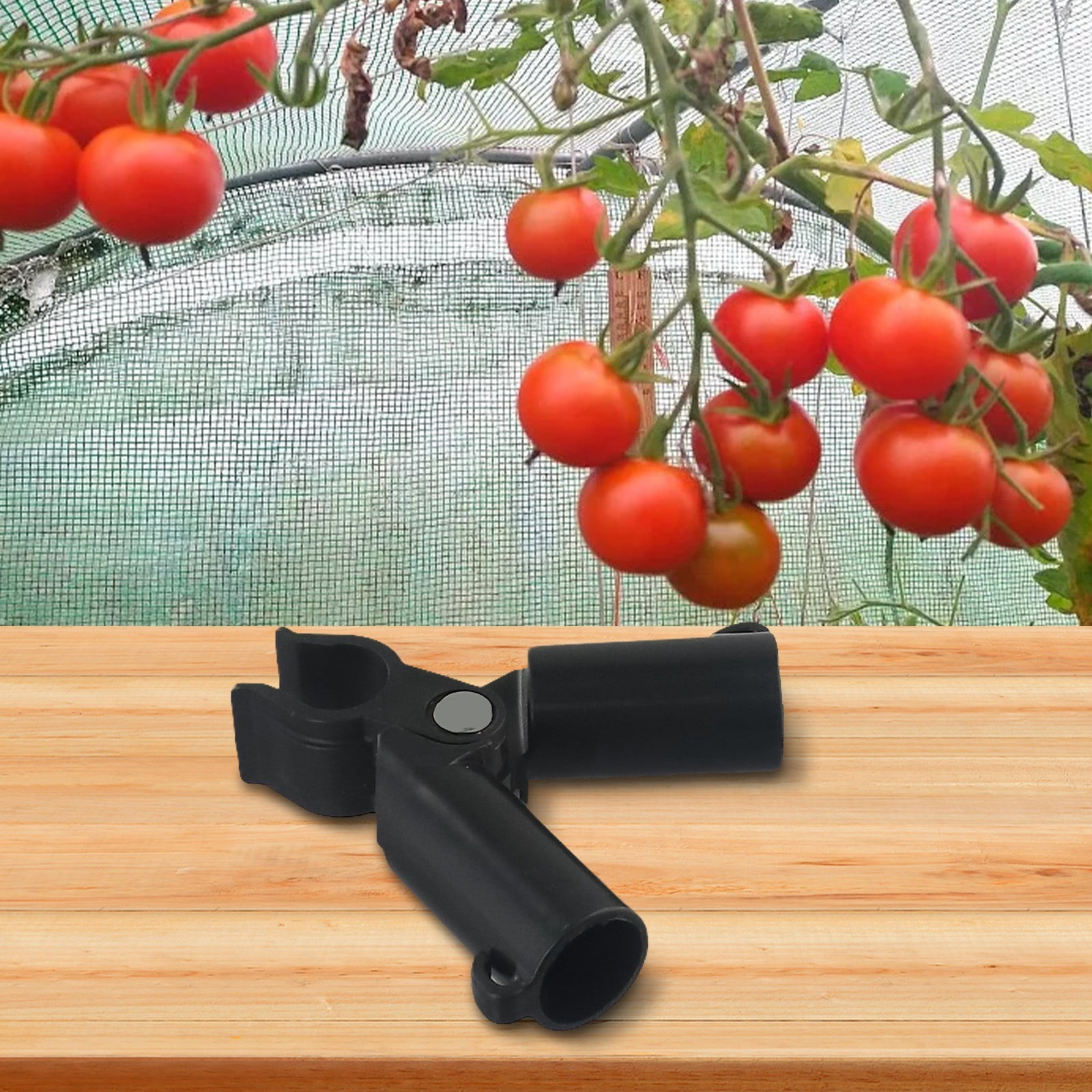 Siding Hooks for Hanging Outdoor 12X Garden Trellis Plant Awning Connector Joint Fixing Bracket for Tomato Cage 20Mm