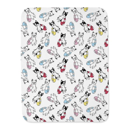Dog With Swimming Pool Ring Blanket -Image by Shutterstock,