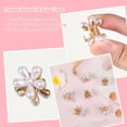 thumbnail image 1 of Guardurnaity Hermosa y elegante pinza para el cabello con perlas de aleación para cualquier ocasión, mini garras con diseño de flores vintage, Accesorio para el cabello, 1 of 6