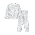 thumbnail image 2 of Rateoe Household Appliances Pattern Womens Pajamas Set Long Sleeve Sleepwear Button Down Nightwear Soft Cotton Pj Lounge Sets, 2 of 9