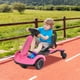 thumbnail image 2 of Costway Los niños 6V montan en el kart de deriva eléctrico del coche de la deriva para los niños con el giro de 360° rosado, 2 of 6