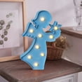 thumbnail image 4 of Independence Day Angel Prop Light, LED Cherubs Table Lamp, Battery Powered Decorative Lighting, Wedding Holiday Party Decor, Blue Ambient Lamp, 4 of 6