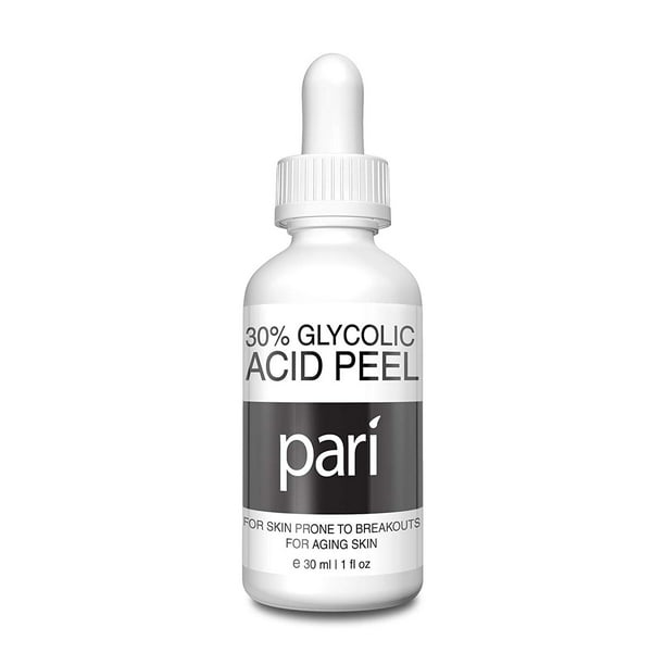 Pari Glycolic Acid 30 Peel Solution Anti Aging For Acne Scars Age Spot Reduction Wrinkles Fine Lines Freckles Hyperpigmentation And Rejuvenate Skin 1oz Walmart Com Pari Glycolic Acid 30 Peel Solution Anti Aging For Acne Scars Age Spot Reduction Wrinkles Fine Lines Freckles Hyperpigmentation And Rejuvenate Skin 1oz Walmart Com