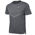 thumbnail image 4 of Nike Rise 365 Men's Dri-FIT Short-Sleeve Running Top Color: Smoke Grey/Heather Size: XL, 4 of 5