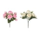 thumbnail image 1 of Bouquet De Peonía Artificial De 2 Piezas, Rama De Plástico, Hojas Y Flores , Rosa Y, 1 of 9