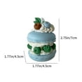 thumbnail image 3 of Btomtd Macaroon Shaped Aroma Candles, Cute Scented Candle for Birthday and Holiday Gifts, Decorative Pastry Candles Collection, 3.1 oz, Blue, 3 of 6