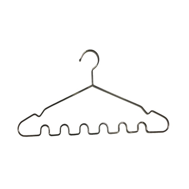 Organizador de armario, perchero, perchero para jardín, vestidos, bufandas, corbatas Negro