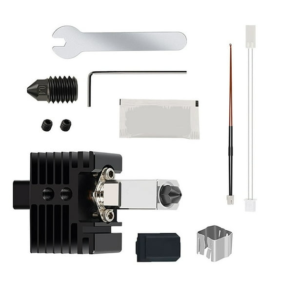 Heat Resistant 3D Printing Nozzle Kit For Bambu Lab Hot End Upgraded Version