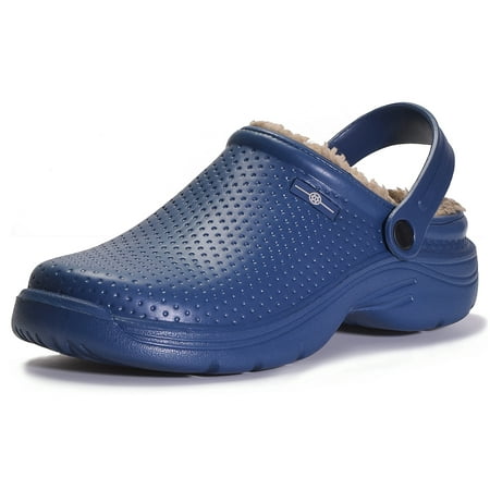 

Men s Women s Clogs Waterproof Fleece Lined Winter Slippers Garden Shoes