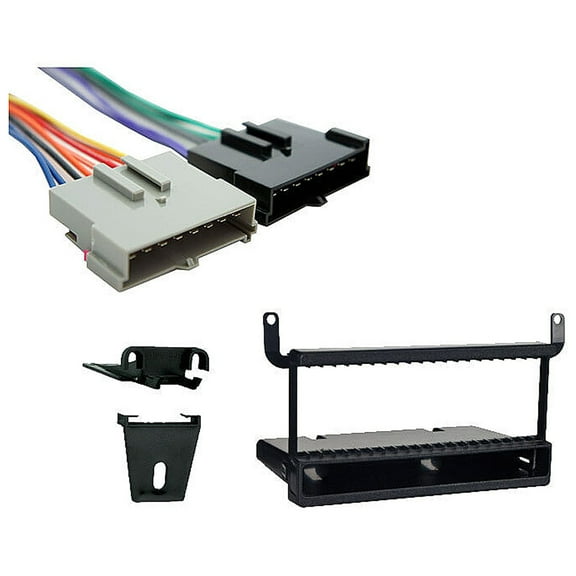 Fits Ford Ranger 1995-1997 Single DIN Stereo Harness Radio Install Dash Kit