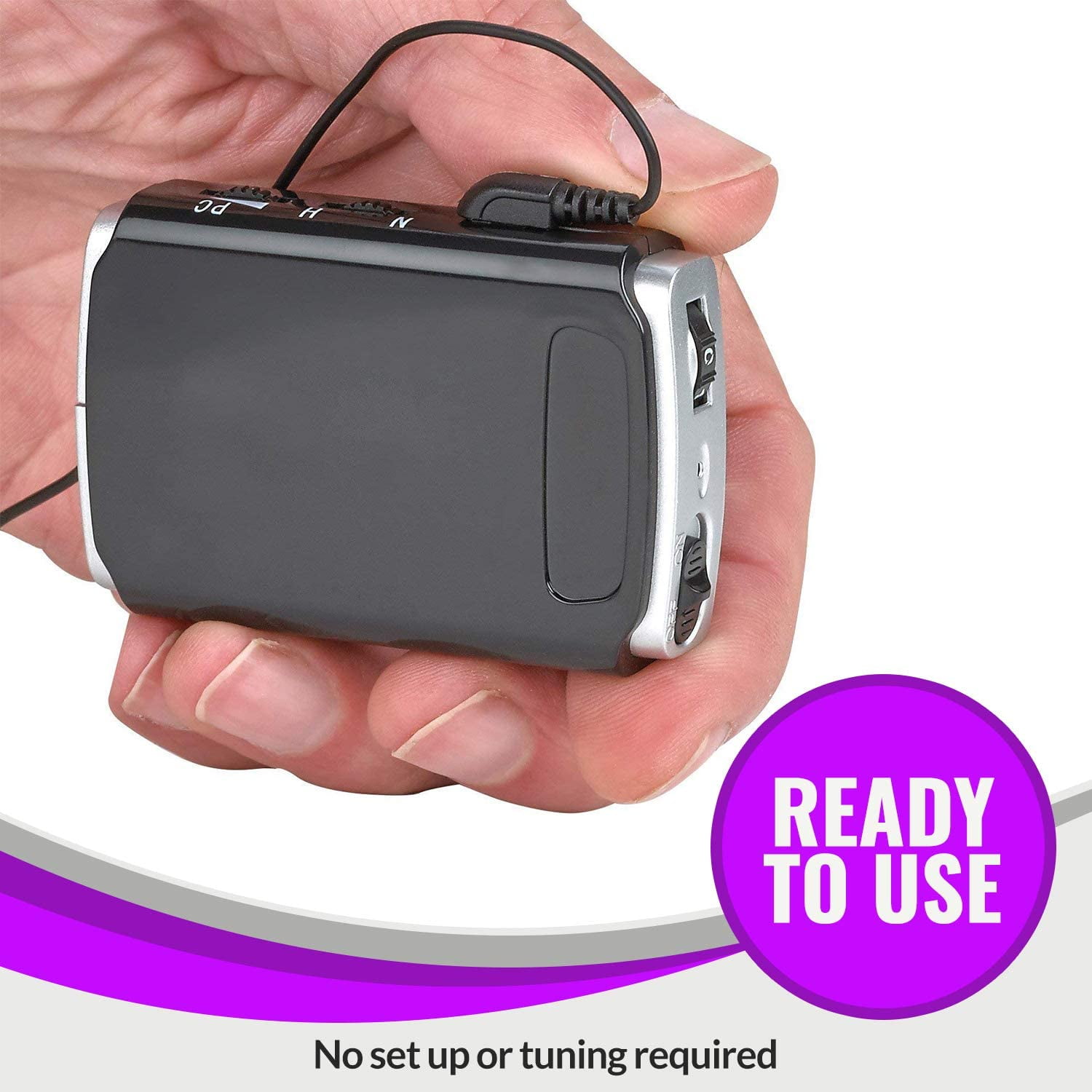 MEDca Multicolor Amplifier Pocket Sound Voice Enhancer Device