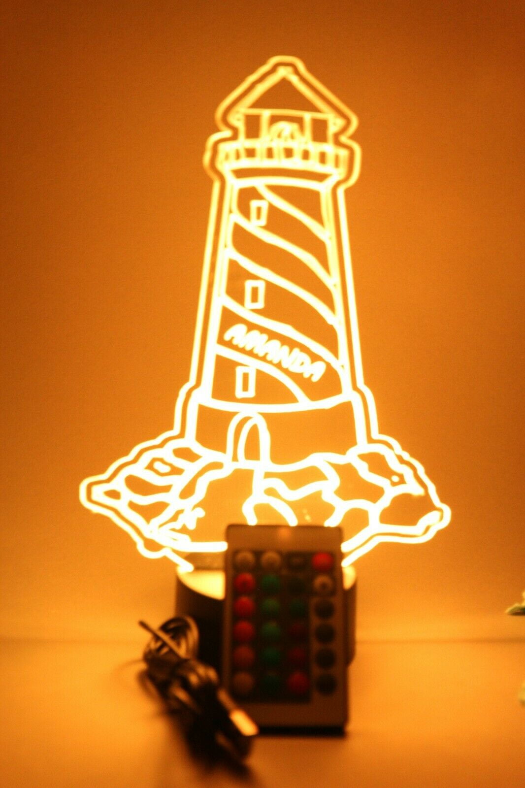 16 Color Options with Remote Great Gift Lighthouse Nautical Light House Night Light Up LED Free Engraved Custom Name Personalized Strength Safety Hope Desk Table Lamp Room Home Decor Its Wow 16 Color Options with Remote Great Gift Lighthouse Nautical Light House Night Light Up LED Free Engraved Custom Name Personalized Strength Safety Hope Desk Table Lamp Room Home Decor Its Wow