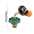 thumbnail image 6 of Camping Gas Refill Adapter for Propane Tanks, Durable Copper Alloy LPG to Butane Canister Connector for Stoves and Outdoor Cooking, 6 of 8