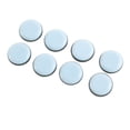 thumbnail image 1 of Cateissary Protector de suelo azul 8x para un movimiento de muebles fácil y silencioso con una fuerte resistencia a la compresión Decoración del hogar circular 20mm, 1 of 6