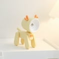 thumbnail image 4 of Lunxisen 2 Pcs Cartoon Night Light Lamp Mini deer LED Desk Lamps Cute DIY Portable Adjustable Phone Holder for Students Bedroom Bookends Room, 4 of 9