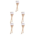 thumbnail image 2 of Baohd Soft And Stretchy Compression Stockings Fashionable And Comfortable Open Toe-Skin Color S 5Set, 2 of 6