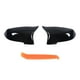 thumbnail image 2 of 51167308684, Tapa De Espejo Retrovisor 2 Piezas Elegante Negro Brillante ABS Antienvejecimiento Para Automóvil Fyydes Side Mirror Cap, 2 of 8