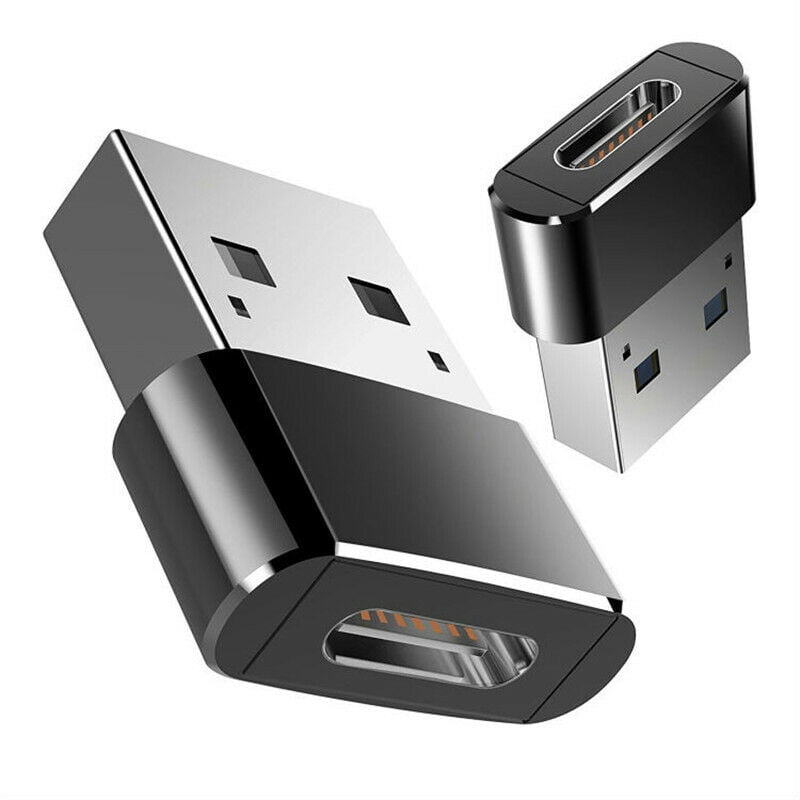 USB C Female to USB Male Adapter (Upgraded Version) Basesailor Type C USB A Adapter Compatible with Laptops Power Banks Chargers and More Devices with Standard A Ports - Walmart.com