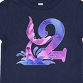 thumbnail image 4 of Inktastic 2nd Birthday Mermaid Tail Boys or Girls Baby T-Shirt, 4 of 5
