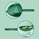 thumbnail image 5 of Moyic Cuchara de mango largo, colador de cocina de mano antiescaldado, colador reutilizable, utensilios de cocina para restaurante con agujero blanco Cocina y Comedor Verde Moyic HA064510-01, 5 of 6