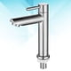 thumbnail image 3 of Single Cold Water Stainless Steel Water Basin Faucet Washbasin Basin Faucet Silver, 3 of 5