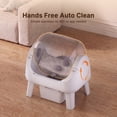 thumbnail image 2 of PetPivot AutoScooper 12 Self Cleaning Cat Litter Box, Automatic Litter Box with Open Top, Safety Sensors, Anti-Pinch, Easy Step, Grey, 2 of 9