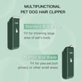 thumbnail image 2 of Clipper Grimgrow para el cuidado de mascotas, resistente al agua, recargable por USB, 2 of 6