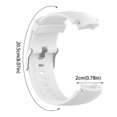 thumbnail image 3 of Dsscvnef Suitable for Huami Watch 3 Amazfit Verge Monochrome Silicone Replacement Strap, 3 of 4
