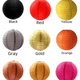 thumbnail image 1 of Faroles de papel de colores, decoraciones para festivales, faroles redondos plegables hechos a mano., 1 of 4