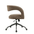 thumbnail image 4 of Home Office Chair, Brown, Fabric, Home Office Business, Modern Contemporary, HB37701, 4 of 10