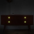 thumbnail image 6 of Starfish Fluorescent Drawer Pulls - Round Knobs - Glow-in-the-Dark Door Handles - 4-Pack - Suitable for Cabinets, Wardrobes, Dressers - Furniture Decor with Screws, 6 of 6