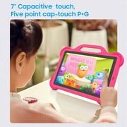 Android 15 Kids Tablet Toddler Tablet for Kids 10 inch Tablet, 8GB RAM+32GB ROM Tableta for Boys Girls, 10.1 IPS Safety Eye Protection Screen Parental Control APP Latest Model Kid Tablets 5G WIFI