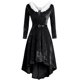 thumbnail image 5 of mfyjkho Vestidos para mujer, Vestido playero midi de fiesta sin mangas con aberturas de color liso para mujer, moda de verano, vacaciones Vestidos de playa para mujer xl, 5 of 6