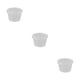 thumbnail image 5 of Matsuzay Tazón de un solo para restaurante, panadería, barbacoa, a prueba de polvo, caja para salsa de frutas y alimentos, tarro de Type1 NO1, 5 of 6