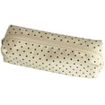 thumbnail image 2 of Polka Dot Pencil Case, Aesthetic Pencils Pouch, Large Capacity Pencils Case, Vintage Pen Pencil Pouch, Cute Pencil Case, Classroom Supplies,Beige, 2 of 5