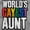 Sport Grey, variant on Worlds Gayest Aunt LGBTQ Family Pride Women Plus Size Long Sleeve Graphic Tee Brisco Brands 3X
