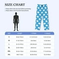 thumbnail image 2 of Salouo Cute Polar Bear Print Pajama Pants for Men, Lounge Pants Elastic Waistband Casual Men's sleepwear Loungewear Sleep Pajama Pant -Small, 2 of 7