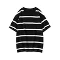 thumbnail image 5 of Lars Amadeus Men's T-Shirts Color Block Round Neck Short Sleeve Tops, 5 of 6