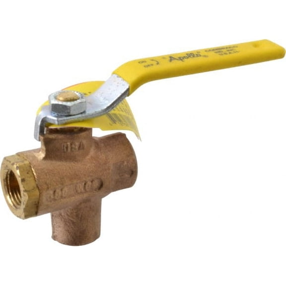 3/8" Pipe, Full Port, Bronze Standard Ball Valve