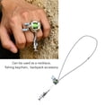 thumbnail image 3 of Mini Collar De Carrete De Pesca, Collar Con Colgante De Carrete Giratorio Con Giratorio Para Mochilas Coleccionables, 3 of 7