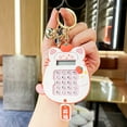 thumbnail image 7 of Tnobhg Calculator Keychain Cartoon Cat Shape Mini Portable Calculator Entertainment Maze Design Keychain for Daily Use, 7 of 7