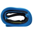 thumbnail image 3 of 5m/16.4ft Recovery Tow Strap Kit 8Tons Break Strength Winch Tie Down Rope Winch D Rings Set with Storage Bag, 3 of 9
