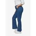 thumbnail image 3 of Ellos Women's High-Waist Wide Leg Jeans Jeans, 3 of 6