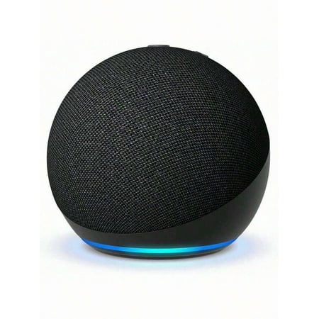 Vibrant Sounding Alexa Speaker, Great For Bedrooms, Dining Rooms And Offices, Black Glacier White