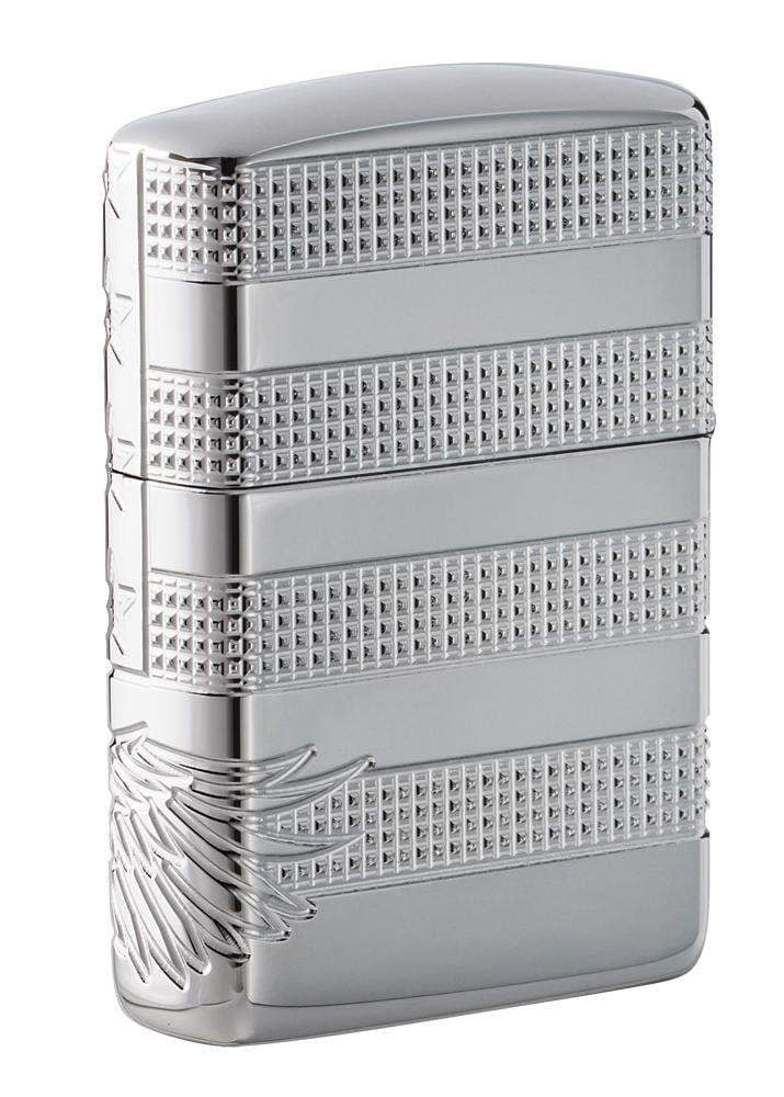 Zippo Patriotic Design High Polish Chrome Pocket Lighter