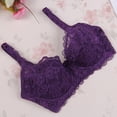 thumbnail image 2 of Women Push Up Bra Lace Underwire Soft Padding Lift Up Bra, 2 of 9