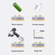 thumbnail image 4 of Juguetes Para Niño Pistolas de agua continuas, juguetes de agua para niños, juguetes de agua de verano para exteriores, juguetes de agua con rociador Juguetes Para Bebe 1 Año, 4 of 8