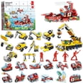 thumbnail image 4 of Christmas Advent Calendar Box DIY Building Blocks Toy Sea Animal Insects car Building Bricks Model for Kids Countdown Xmas Gift, 4 of 6