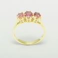 thumbnail image 4 of LBG British Made 18k Yellow Gold Pink Tourmaline ring Womens Anniversary Ring - 33 size options - Size 11.75, 4 of 6